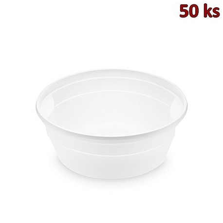Polévková miska bílá (PP) 350 ml, Ø 127 mm [50 ks]