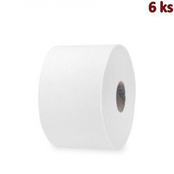 Toaletní papír tissue 2-vrstvý Ø 20 cm, 13,4 cm x 200 m [6 ks]