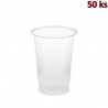 BIO kel&iacute;mek průhledn&yacute; 0,3 l PLA &Oslash; 84 mm [50 ks]