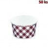 Pap&iacute;rov&aacute; miska kulat&aacute; KARO 350 ml (&Oslash; 115 mm) [50 ks]