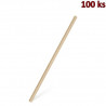Sl&aacute;mka pap&iacute;rov&aacute; JUMBO natural 25 cm, &Oslash; 8 mm [100 ks]