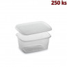 Plastov&aacute; miska s v&iacute;čkem 250 ml (PP) [250 ks]