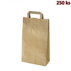Papírové tašky 22x10 x 38 cm hnědé [50 ks]