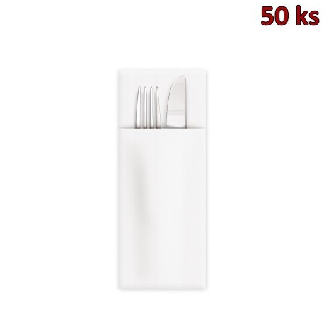 Ubrousek PREMIUM 32 x 40 cm "CutleryStar" bílý [50 ks]