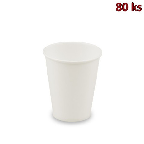 Papírový automatový kelímek bílý 0,15 l (Ø 70 mm) [80 ks]