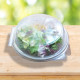 Salátová miska průhledná s vypouklým víčkem 2200 ml (PP) [25 ks]