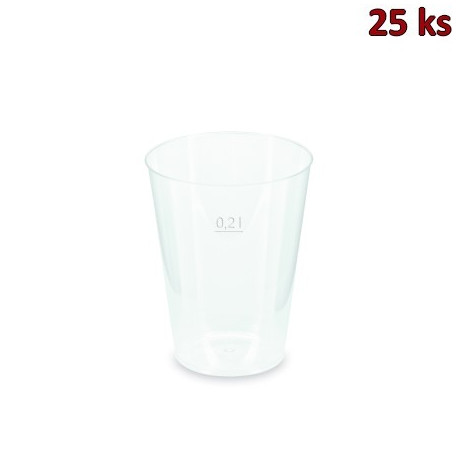 Kelímek vratný (PP) extra pevný 0,2 l [25 ks]