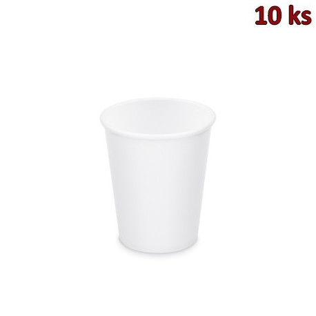 Papírový kelímek bílý 280 ml, M (Ø 80 mm) [10 ks]