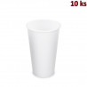 Pap&iacute;rov&yacute; kel&iacute;mek b&iacute;l&yacute; &Oslash;90mm 510ml 0,4L [10 ks]
