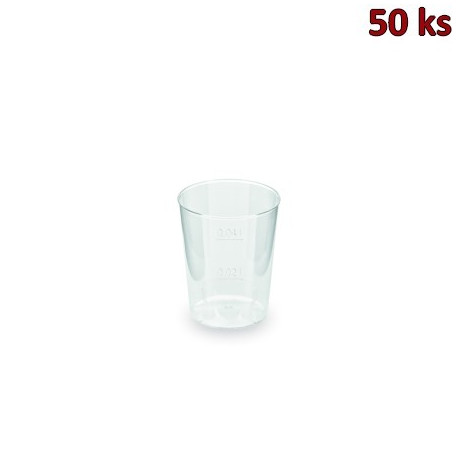 Kelímek vratný 2 cl / 4 cl (PP) [50 ks]