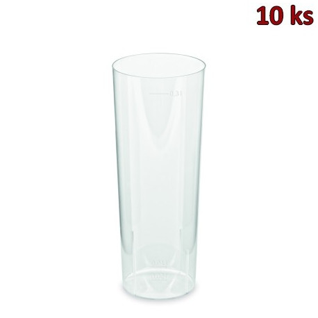 Kelímek vratný na LONGDRINK 4 cl / 0,3 l (PP) [10 ks]