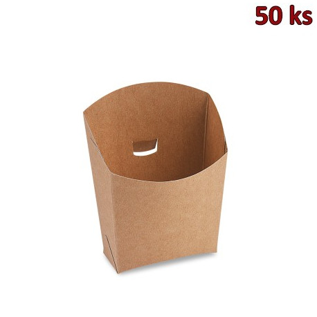Bistro kapsa, hnědá, 150 g, nepromastitelná [50 ks]
