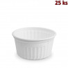 Miska Airpac kulat&aacute; b&iacute;l&aacute; 350 ml, &Oslash; 11,5 cm [25 ks]