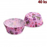 Cukr&aacute;řsk&yacute; ko&scaron;&iacute;ček - Princezna &Oslash; 50 x 30 mm (PAP) [40 ks]