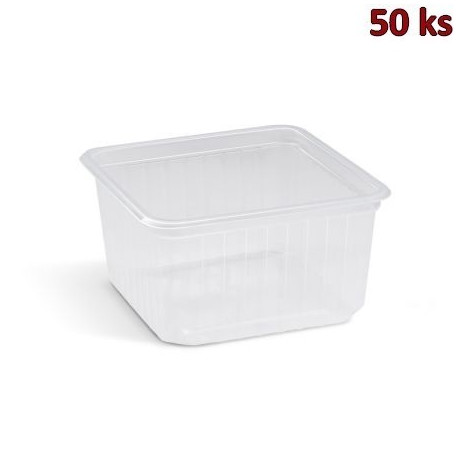 Vanička Quadroboxx průhledná 115 x 115 x 61 mm 500 ml (PP) [50 ks]