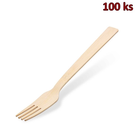Vidlička bambusová 17cm (FSC 100%) [100 ks]