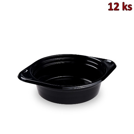 Miska Reware Brunch vratná černá Ø 156 x 45 mm 500ml (PP) [12 ks]
