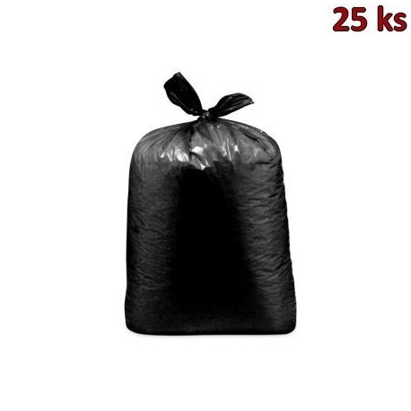 Pytle na odpadky černé 70x110cm 120 l (LDPE) Typ 70 [25 ks]