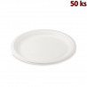 BIO tal&iacute;ř kulat&yacute; cukrov&aacute; třtina &Oslash; 26 cm [50 ks]