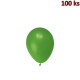 Nafukovací balónky zelené M [100 ks]