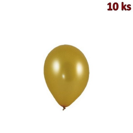 Nafukovací balónky zlaté M [10 ks]