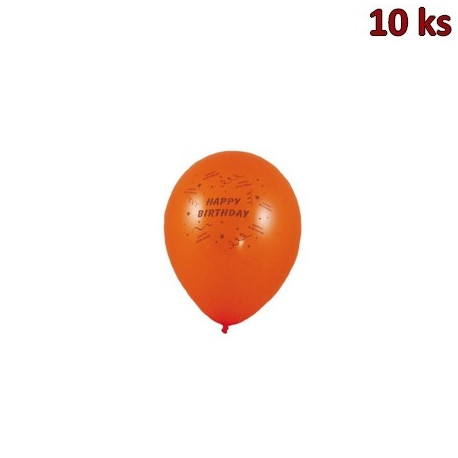 Nafukovací balónky Happy Birthday M [10 ks]