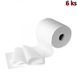 Papírové ručníky v roli tissue 2-vrstvé 20 cm x 150 m, bílé [6 ks]