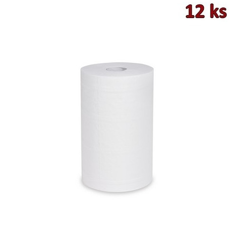 Utěrky tissue rolované 2-vr.20cm x 60m (Ø 12 cm) [12 ks]