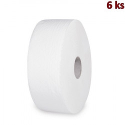 Toaletní papír tissue JUMBO 2-vrstvý Ø 26 cm, 220 m [6 ks]