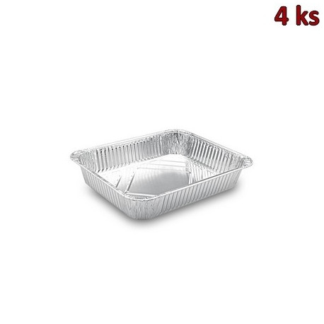 ALU mísa GASTRO 1/2 hranatá 32,3 x 26,2 x 5,5cm [4 ks]
