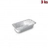 ALU m&iacute;sa GASTRO 1/3 hranat&aacute; 32,1 x 17,3 x 7,6 cm [3 ks]