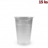 Plastov&yacute; kel&iacute;mek průhledn&yacute; 0,2 l PP [15 ks]