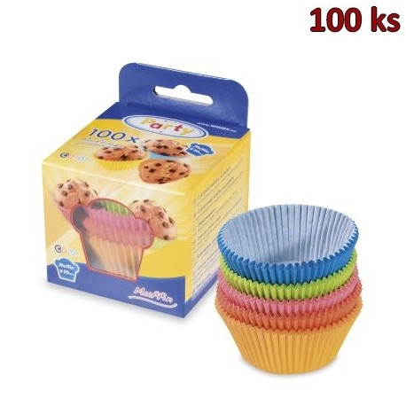 Cukrářské košíčky barevné mix Ø 50 x 30 mm