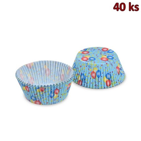 Cukrářské košíčky balónky Ø 50 x 30 mm