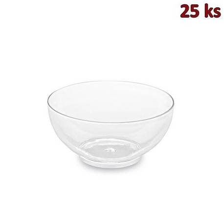 Fingerfood miska kulatá, čirá Ø 6,7 x 3,3 cm - 70 ml [25 ks]