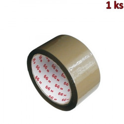 Lepící páska hnědá (Hot-Melt) 66 m x 48 mm [1 ks]