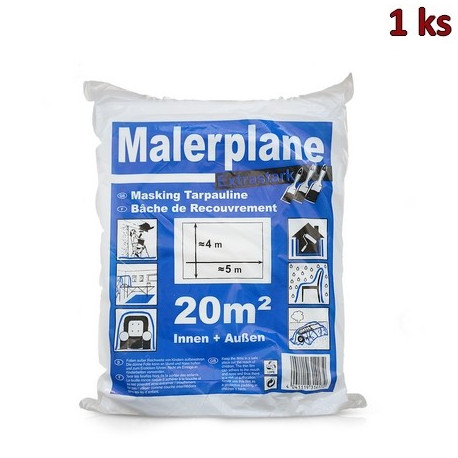 Zakrývací fólie LDPE 4 x 5 m, 30 µm