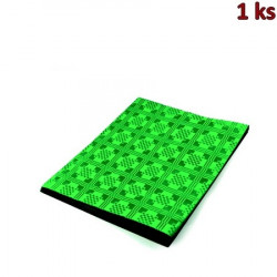 Papírový ubrus skládaný 1,80 x 1,20 m tmavě zelený