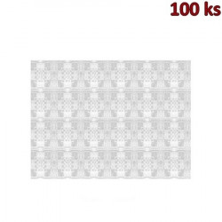 Papírové prostírání 30 x 40 cm bílé [100 ks]