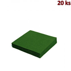 Papírové ubrousky tmavě zelené 33 x 33 cm 3-vrst [20 ks]