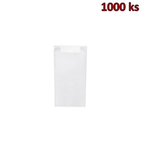 Svačinové papírové sáčky bílé 1 kg (12+5 x 24 cm) [1000 ks]