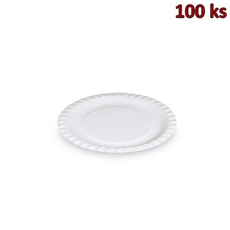 Papírové talíře mělké Ø 18 cm [100 ks]