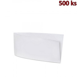 Papírové sáčky (HOT DOG) bílé 9 x 19 cm [500 ks]