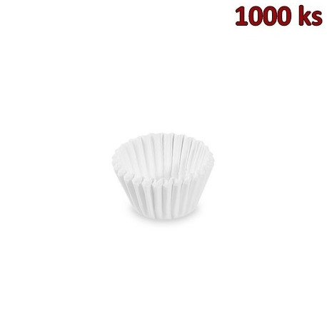 Cukrářské košíčky bílé Ø 20 x 19 mm [1000 ks]