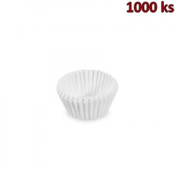 Cukrářské košíčky bílé Ø 26 x 16 mm [1000 ks]