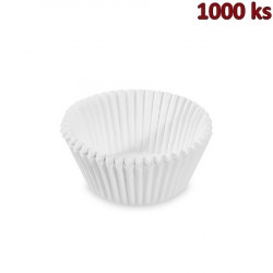 Cukrářské košíčky bílé Ø 40 x 24 mm [1000 ks]