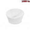 Cukr&aacute;řsk&eacute; ko&scaron;&iacute;čky b&iacute;l&eacute; &Oslash; 50 x 32 mm [1000 ks]