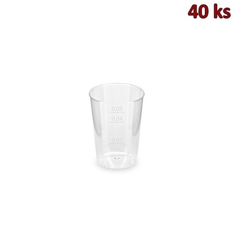 Kelímek krystal 2 cl / 4 cl / 5 cl [40 ks]