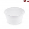 Pol&eacute;vkov&aacute; miska b&iacute;l&aacute; PP 500 ml, &Oslash; 127 mm [50 ks]