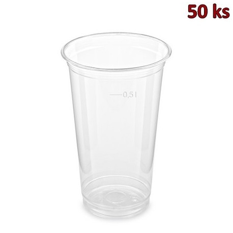 PET kelímek 0,5 l (Ø 95 mm) [50 ks]